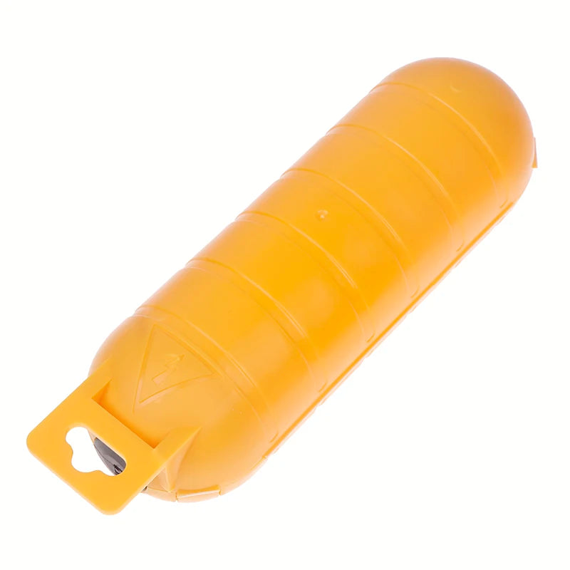 Outdoor Extension Cord Safety Cover With Waterproof Seal Electrical Connection Box To Protect Outdoor Outlet Plug Peaceful Pleasures Health and Wellness Yellow 0