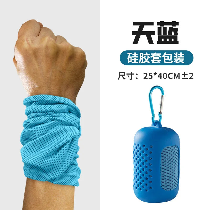 Sports Wrist Sweat Towel – Thin, Cool & Quick-Dry | 25×40cm