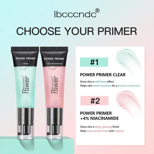 Power Grip Highly Moisturizing Makeup Base Isolation Primer Refreshing Easy To Absorb Invisible Pore Colorless Natural Makeup Peaceful Pleasures Health and Wellness