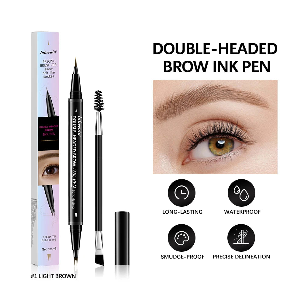 2-in-1 Eyebrow Pencil & Eyeliner | Waterproof, All Skin Tones Eyebrow Pencil Eyeliner Peaceful Pleasures Health and Wellness