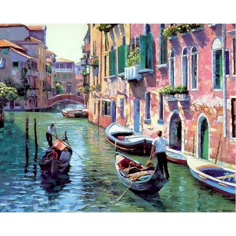Venice Scenery Paint by Numbers Kit 60x75cm | GATYZTORY
