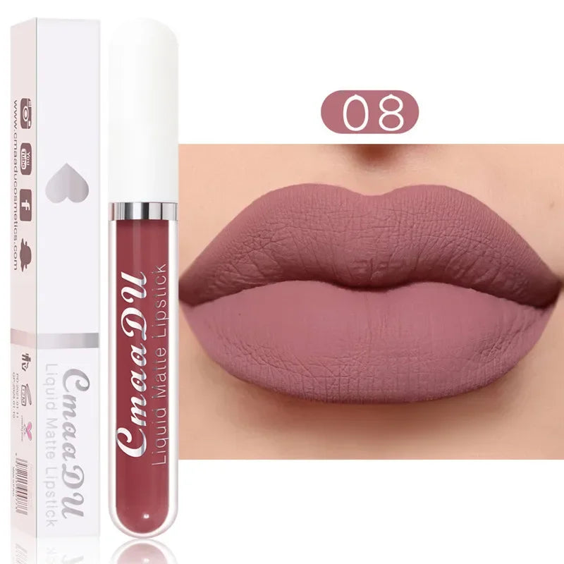 IFANYUO 6-Pc Matte Liquid Lipstick Set – Waterproof Velvet Lip Gloss