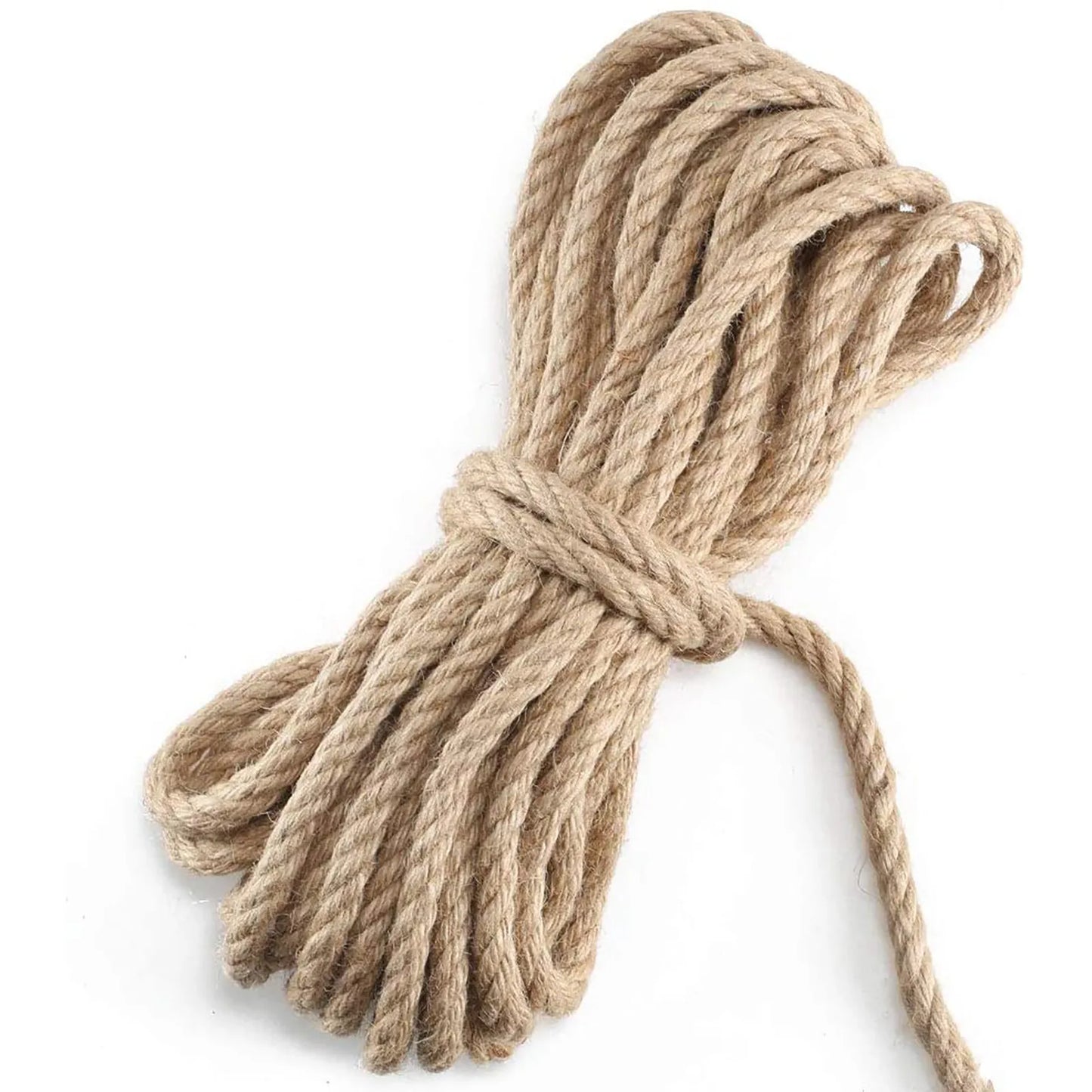 10mm Natural Hemp Rope Tug Of War Rope Household DIY Decorative Rope 10 M For DIY & Arts Crafts Packing Floristry Bundling Peaceful Pleasures Health and Wellness 10M 10mm Brown