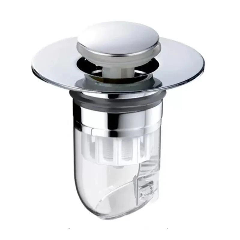 Universal Pop-Up Drain Filter | Hair Catcher & Sink Strainer