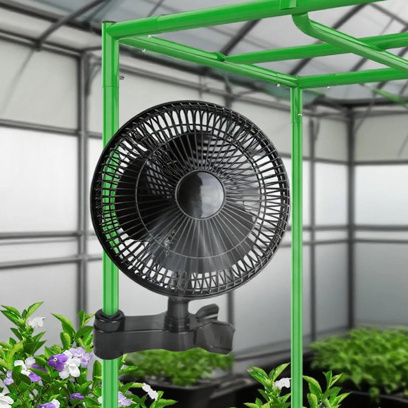 25W Grow Tent Clip Fan 2 Speed Adjustable Tent Fans With Oscillating Feature Quiet Grow Tent Air Blower Greenhous Air Circulator Peaceful Pleasures Health and Wellness