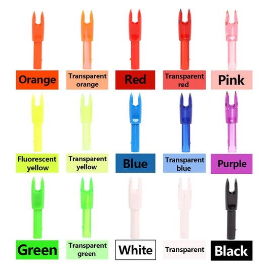 Plastic Arrow Tails S Nocks ID Carbon Shaft DIY Knocks Replacement Peaceful Pleasures Health and Wellness