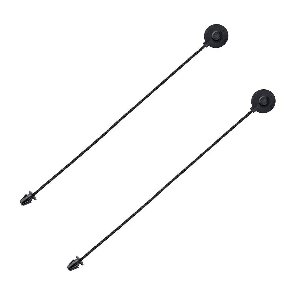 2Pcs Rear Trunk Shelf Strings For Ford Focus MK3 Hatch Parcel Shelf Tray Cover Strap Strings Clip 1930212 Automobiles Parts Peaceful Pleasures Health and Wellness black