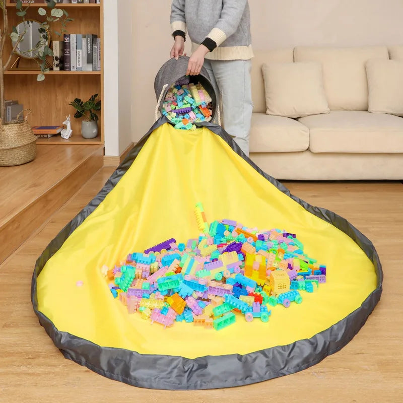 Portable Kids Toy Storage Bag with Handles | Oxford Tote
