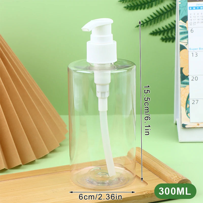 Refillable Travel Pump Bottle for Shampoo, Lotion & Cosmetics