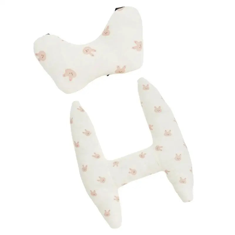 Kids H-Shaped Car Travel Pillow | Neck & Head Support Cushion