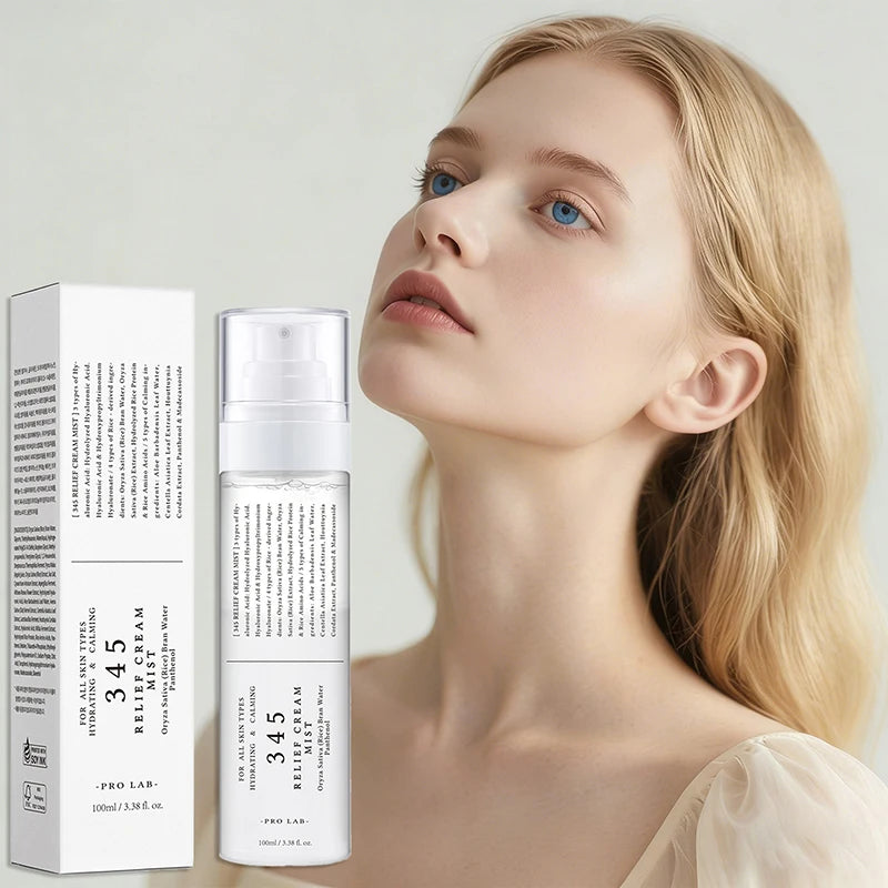 Brand 345 Face Cream Korean Skincare Skin-softening Moisturize FaceCream Gentle Repairing Suitable For Sensitive Skin Face Cream Peaceful Pleasures Health and Wellness