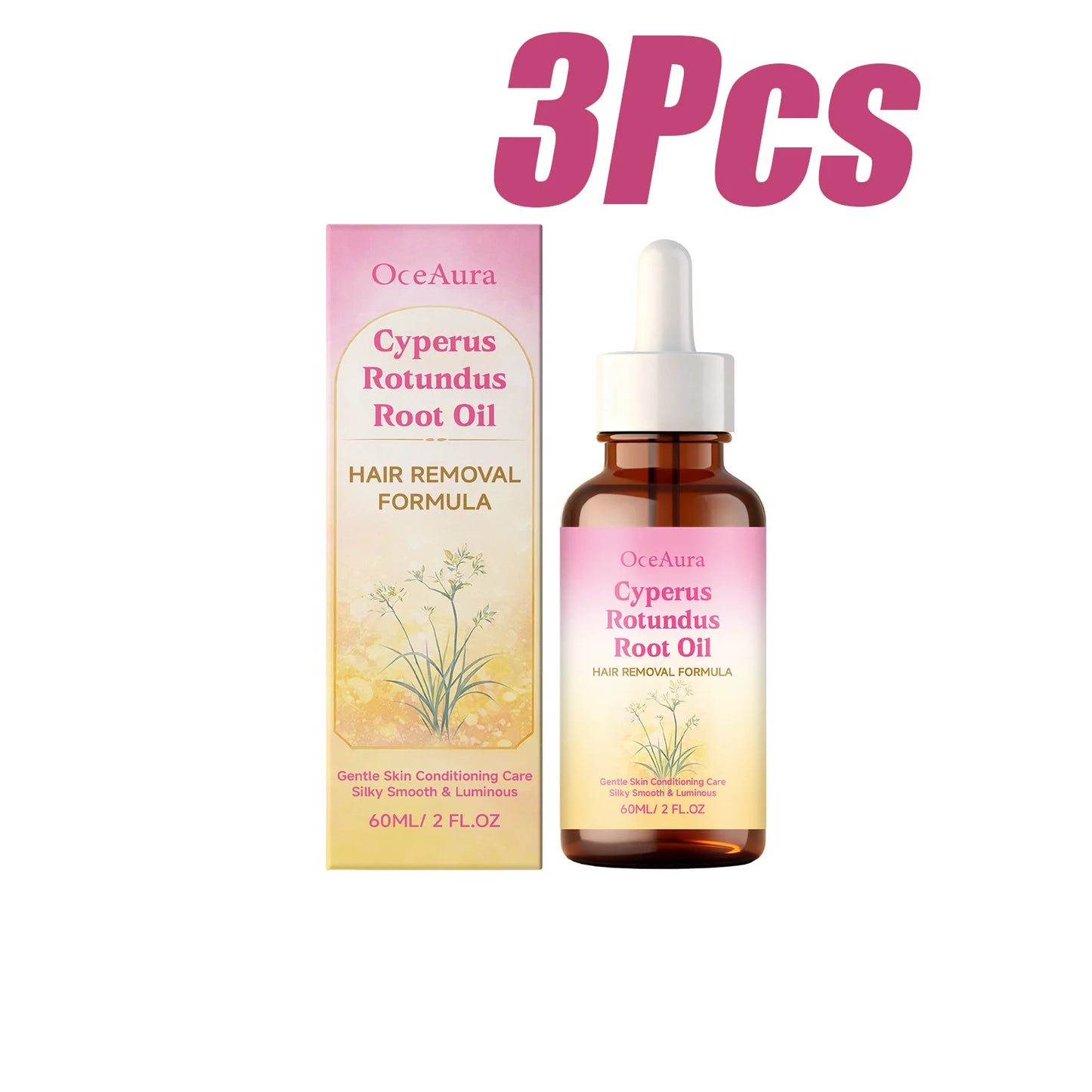 Cyperus Rotundus Root Oil – Hair Removal & Skin Smoothing