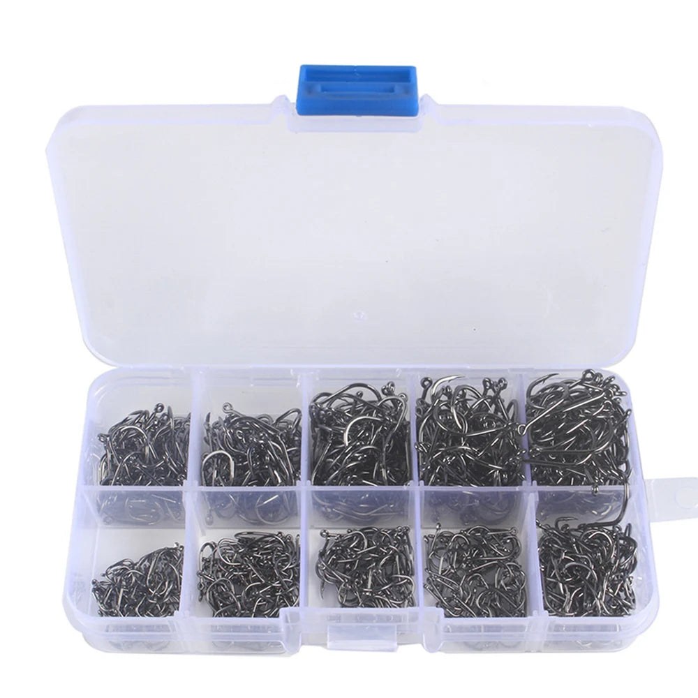 High Carbon Steel Fish Hook Barbed Fish Hook For Bait Fishing And Catch And Release Peaceful Pleasures Health and Wellness