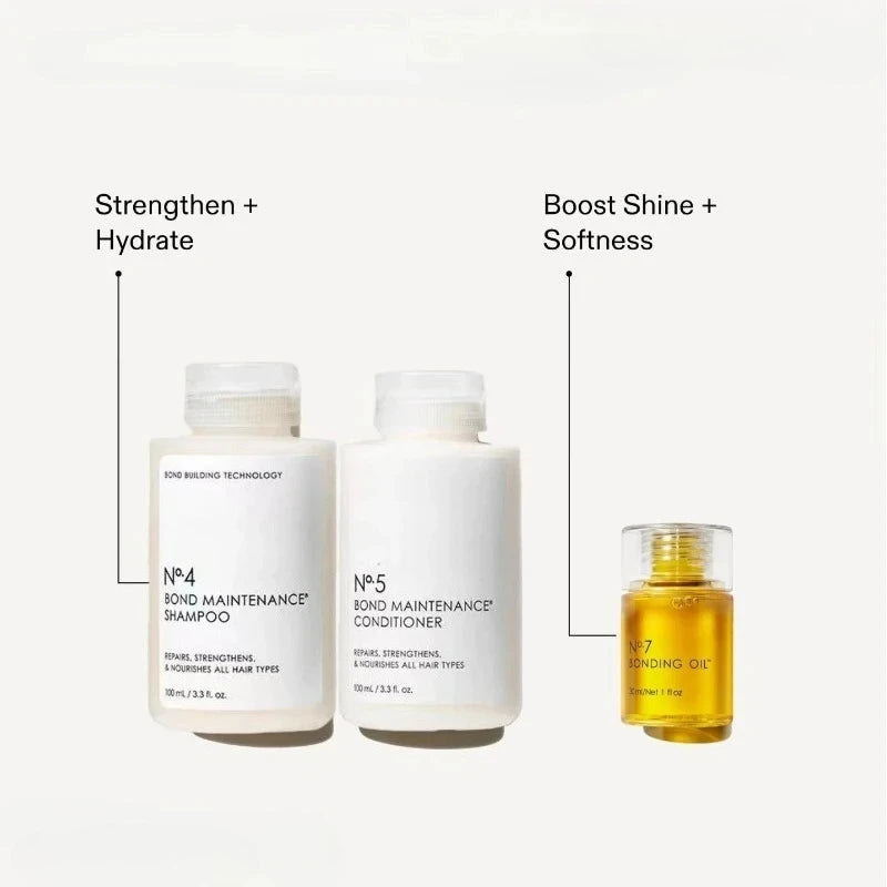 Hair Care Series Shine Hair Kit No.3,4, 5, 6,7 Hair Mask,Shampoo,Conditioner,Bonding Oil Sets To Clean, Hydrate & Control Frizz Peaceful Pleasures Health and Wellness