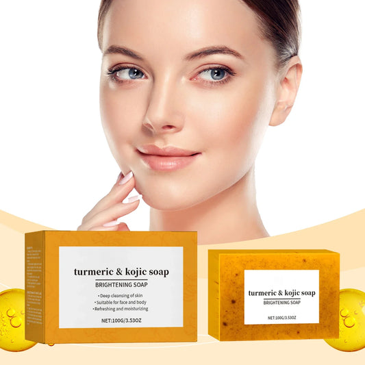 Lemon Ginger Brightening Soap – Exfoliate & Deep Cleanse 100g Brightening Face Soap Oasis Select
