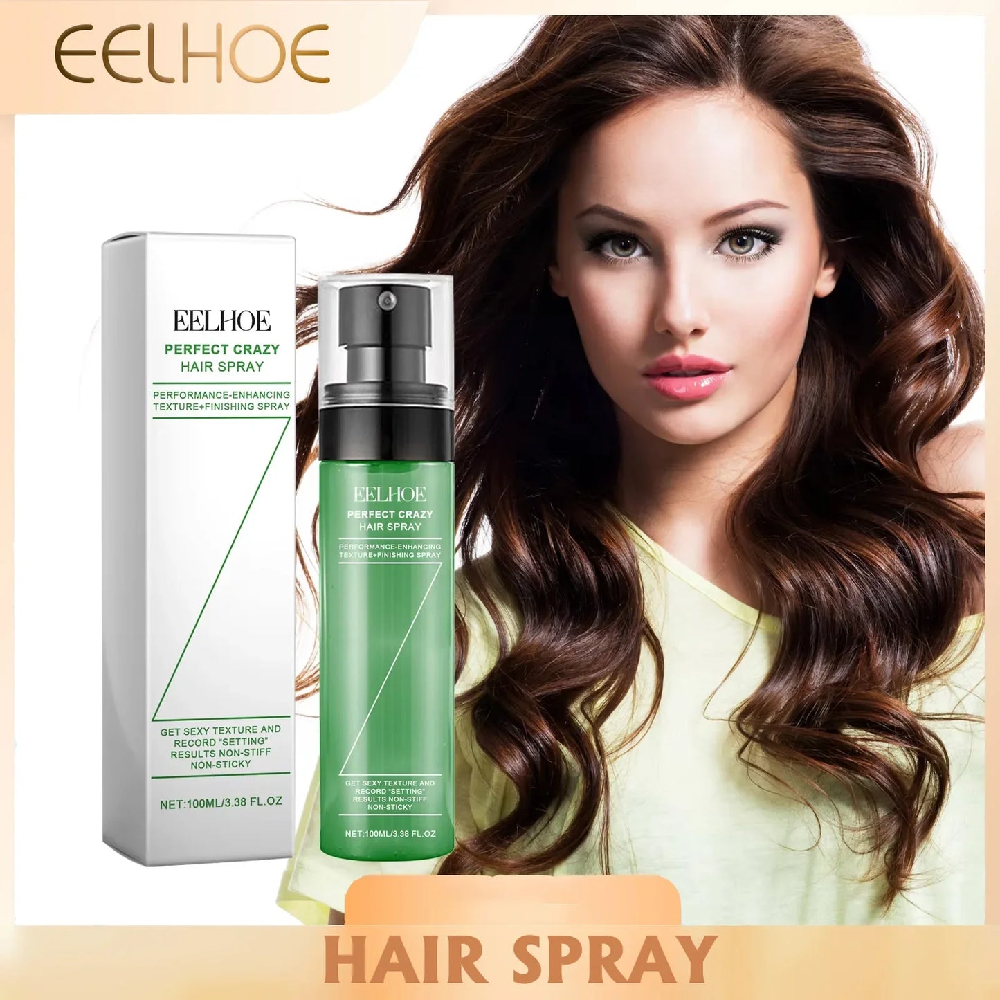 Eelhoe Fluffy Hair Styling Spray – Volumizing & Dry Refresh