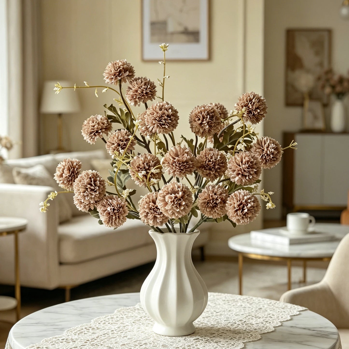 Silk Chrysanthemum Artificial Flowers – Wedding & Home Décor