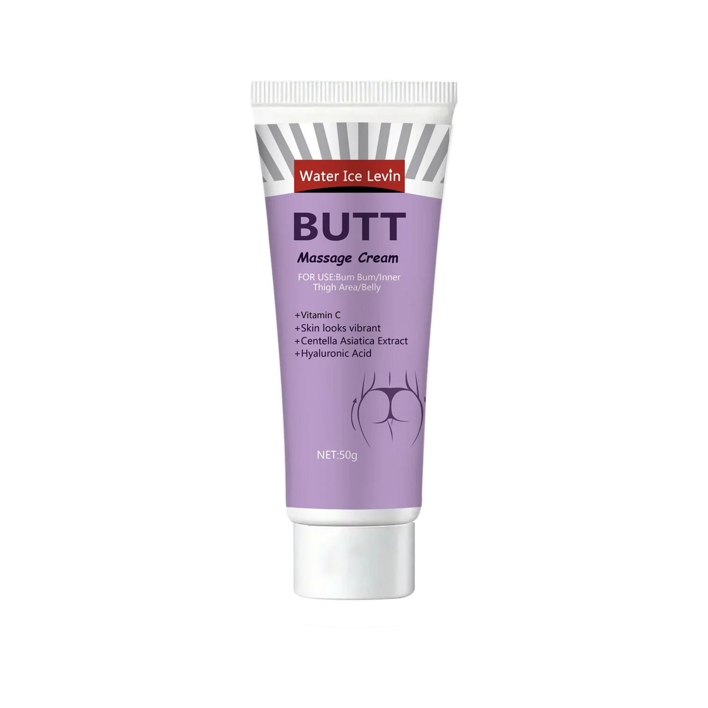 Hip & Body Cream – Glycerin, Vitamin C & Hyaluronic Acid