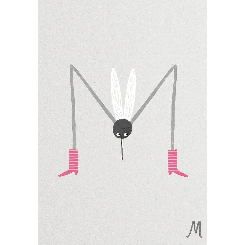 ABC Animal Alphabet Canvas Wall Art for Kids Nursery Room