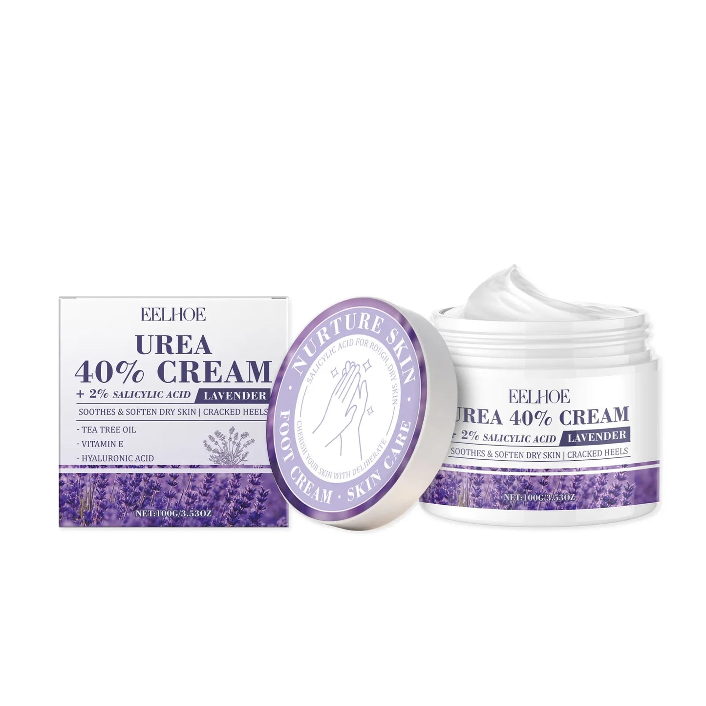 EELHOE 40% Urea Cream – Cracked Heel & Dry Foot Repair