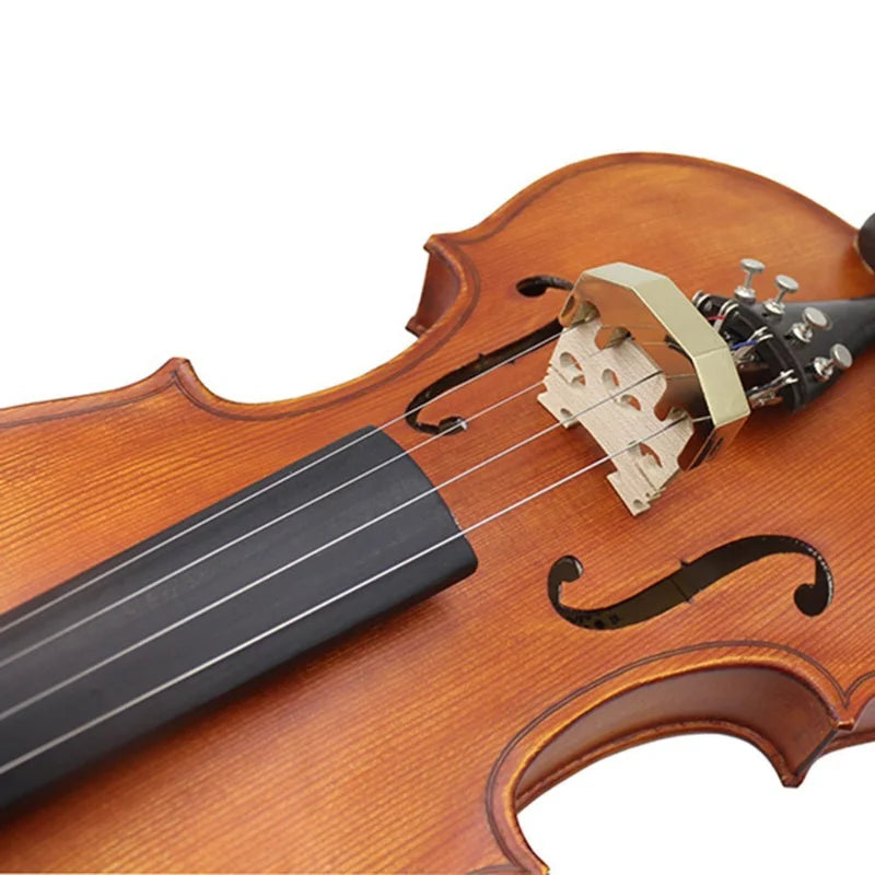 Professional Violin Mute Quiet Practice Silencer Heavy Metal Fiddle