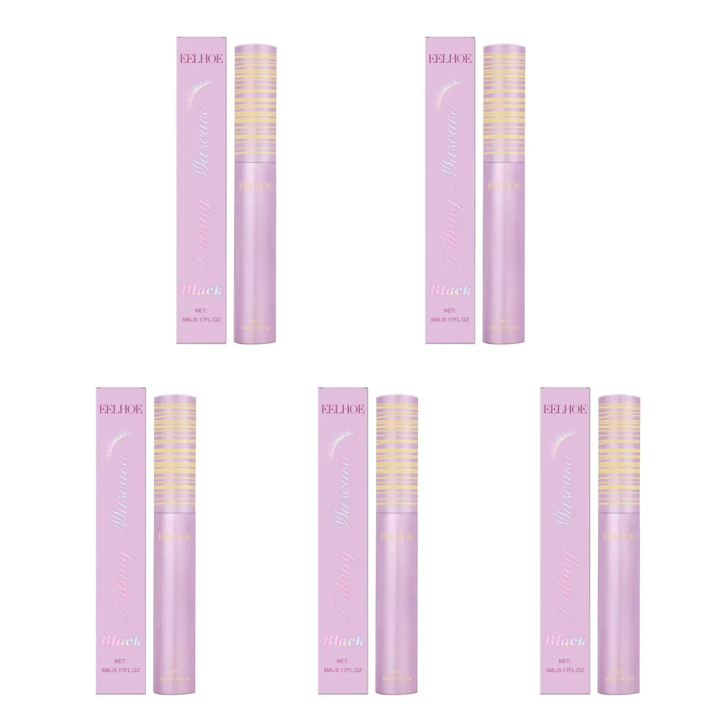 EELHOE Black Volumizing Waterproof Lengthening Mascara 5ml