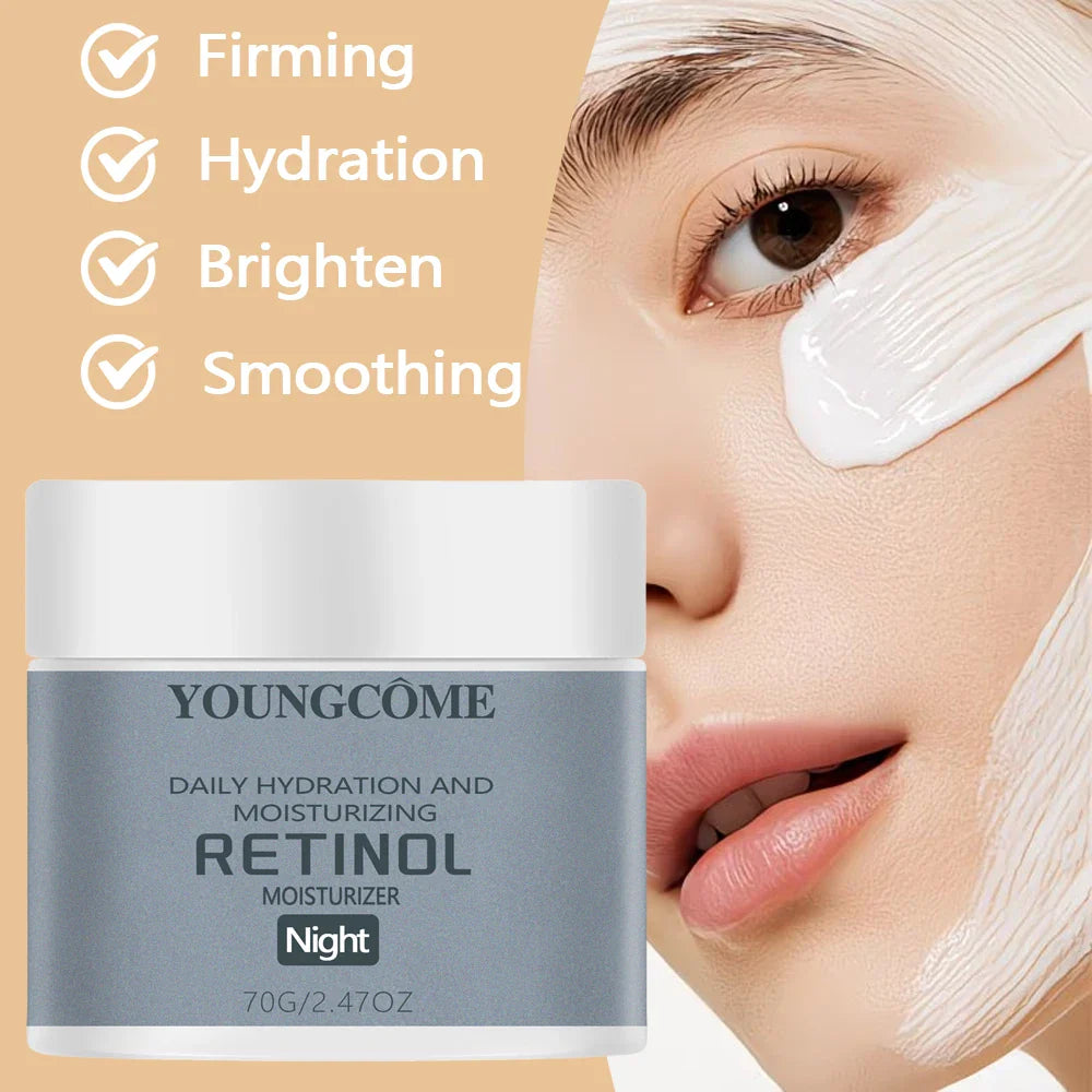 Retinol & Hyaluronic Acid Night Face Cream – All Skin Types