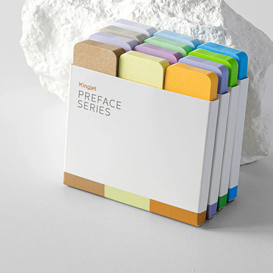 Rounded Corner Sticky Notes Office Study Classification Pagination Peaceful Pleasures Health and Wellness