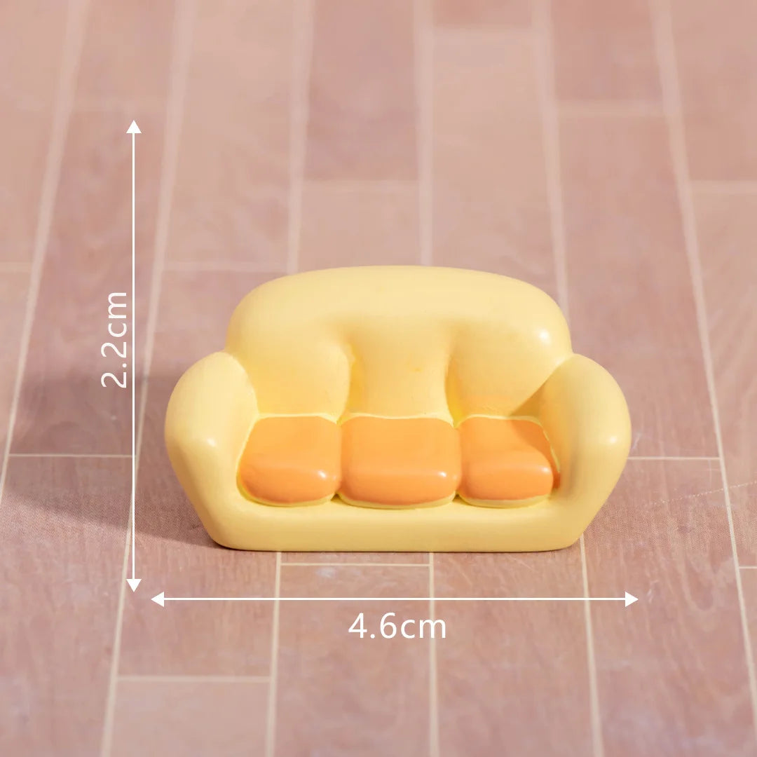 Mini Living Room Furniture Set – Realistic Dollhouse Decor Accessories for DIY & Pretend Play Home Scenes Home Accessories Peaceful Pleasures Health and Wellness 02