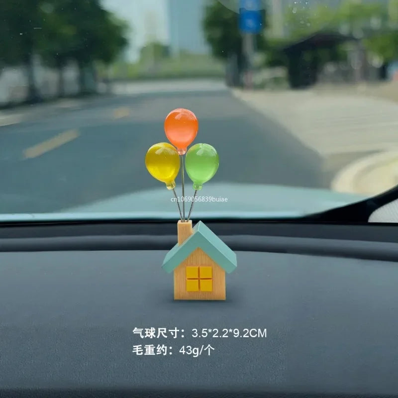 Mini Resin Turtle Car Dashboard Ornament | Cute DIY Decor
