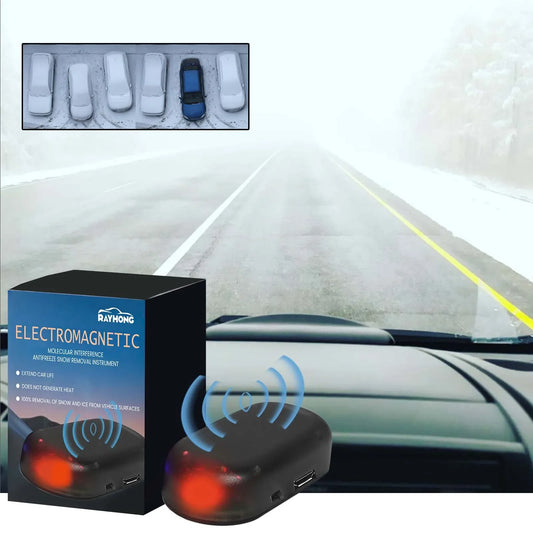 Solar Car De-Icer & Ice Scraper – Portable Winter Tool Car Ice Scraper Oasis Select