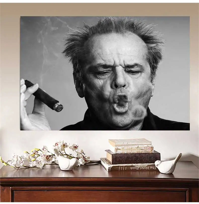 Jack Patrick photo wall pictures, art decoration, cigar poster, prints, black and white canvas paintings Peaceful Pleasures Health and Wellness