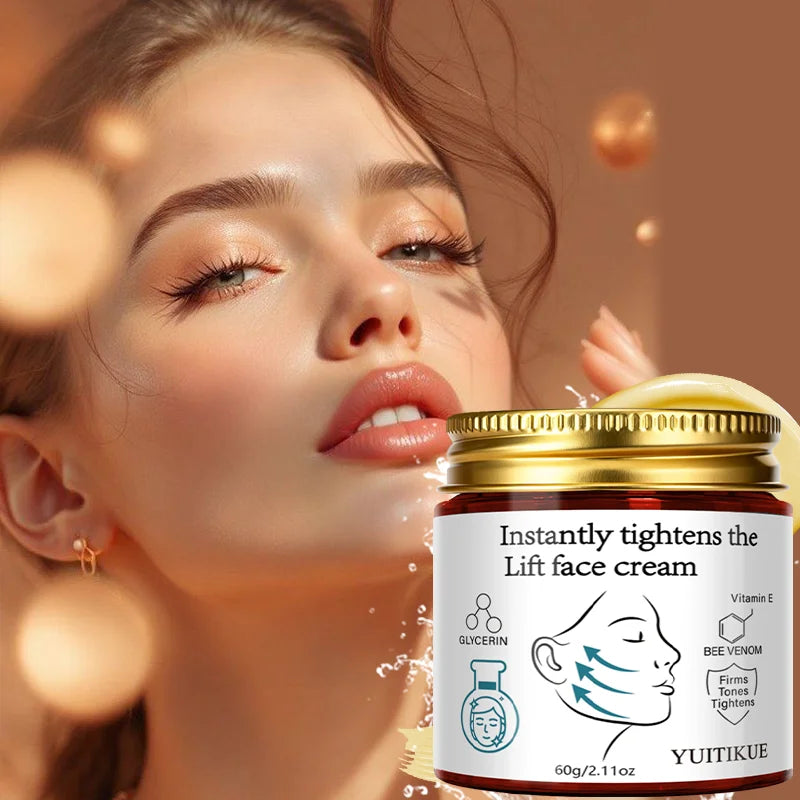 YUITIKUE Bee Venom Lift Face Cream – Firm & Brighten Skin Firming Face Cream Peaceful Pleasures Health and Wellness