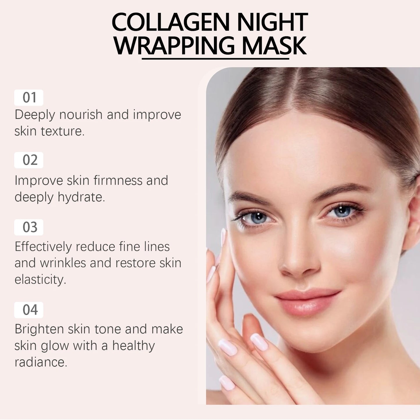 Collagen Peel-Off Face Mask – Firming, Hydrating & Pore Shrinking