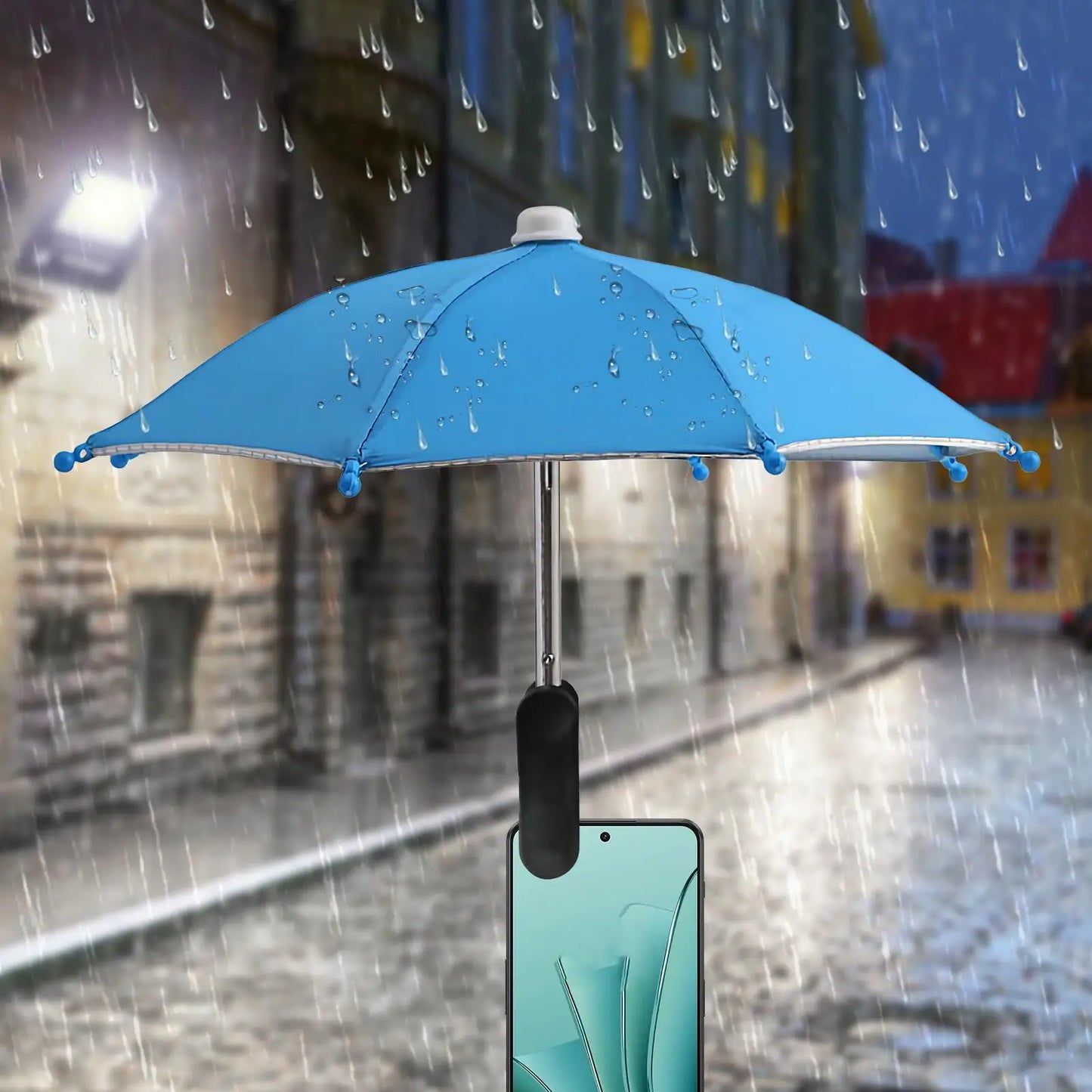 Mini Phone Umbrella Clip-On Sun Shade | Anti-Glare Outdoor