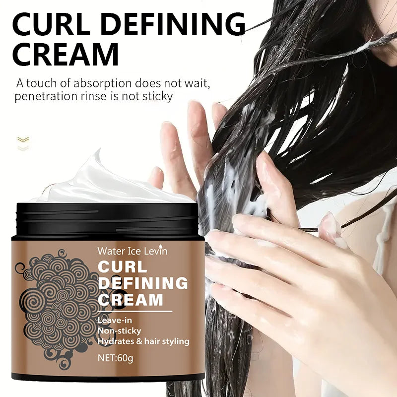 60g Curl Styling Cream – Collagen, Keratin & Hyaluronic Acid