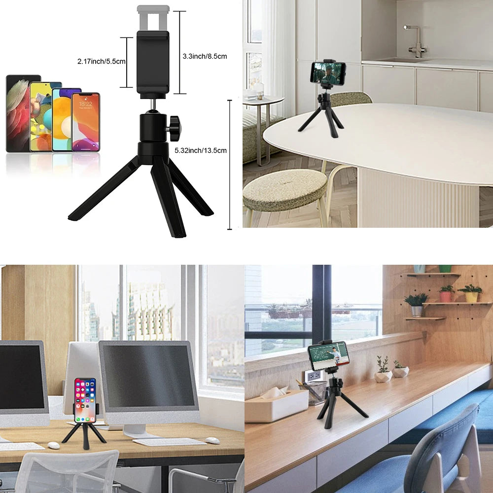 Desktop Projector Stand，Desktop Lazy Mobile Phone Holder Tripod Live Support Rack Folding Projector Creative Bedside Stand Peaceful Pleasures Health and Wellness