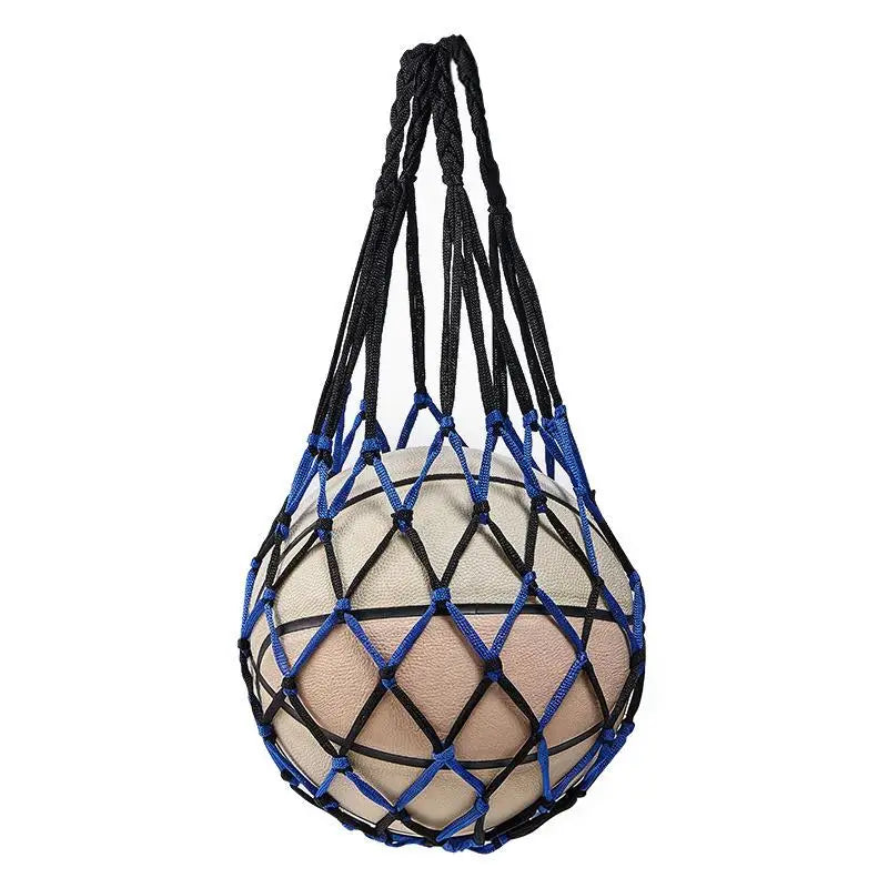 Nylon Mesh Ball Net Bag – Soccer, Basketball & Volleyball