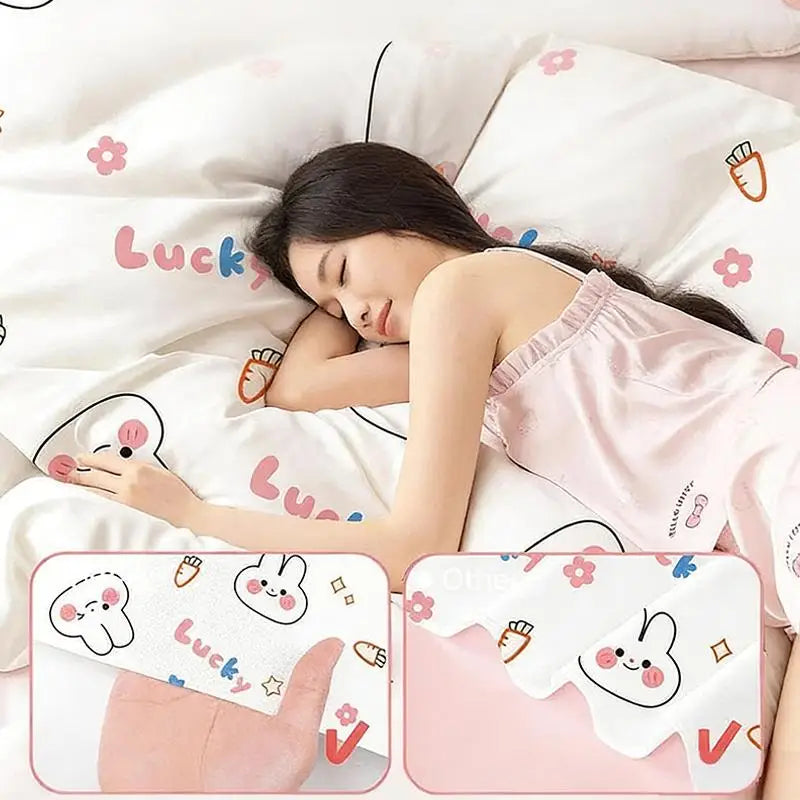 Extra Thick Disposable Bedding Set 3/4 Piece – Travel & Hotel