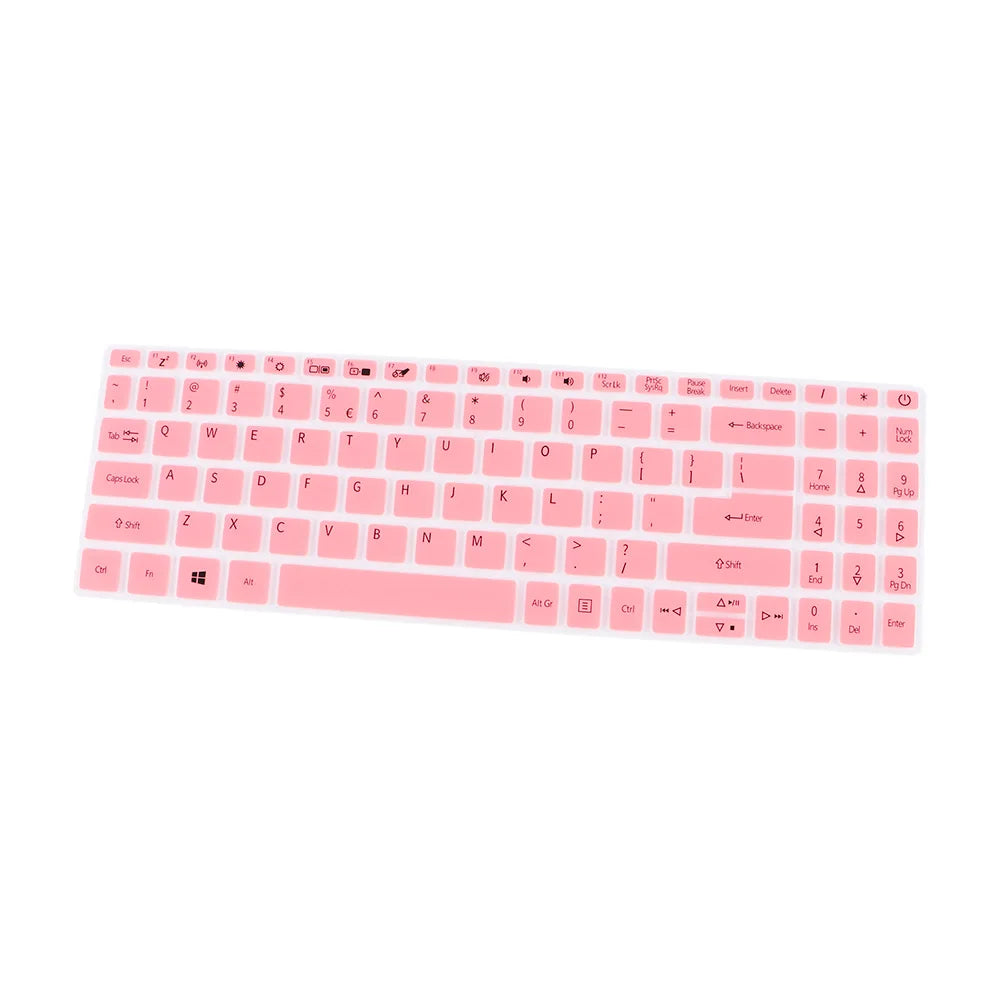 Notebook Keyboard Cover Keyboard Cover Protector Keyboard Skin Laptop Keyboard Cover Peaceful Pleasures Health and Wellness pink