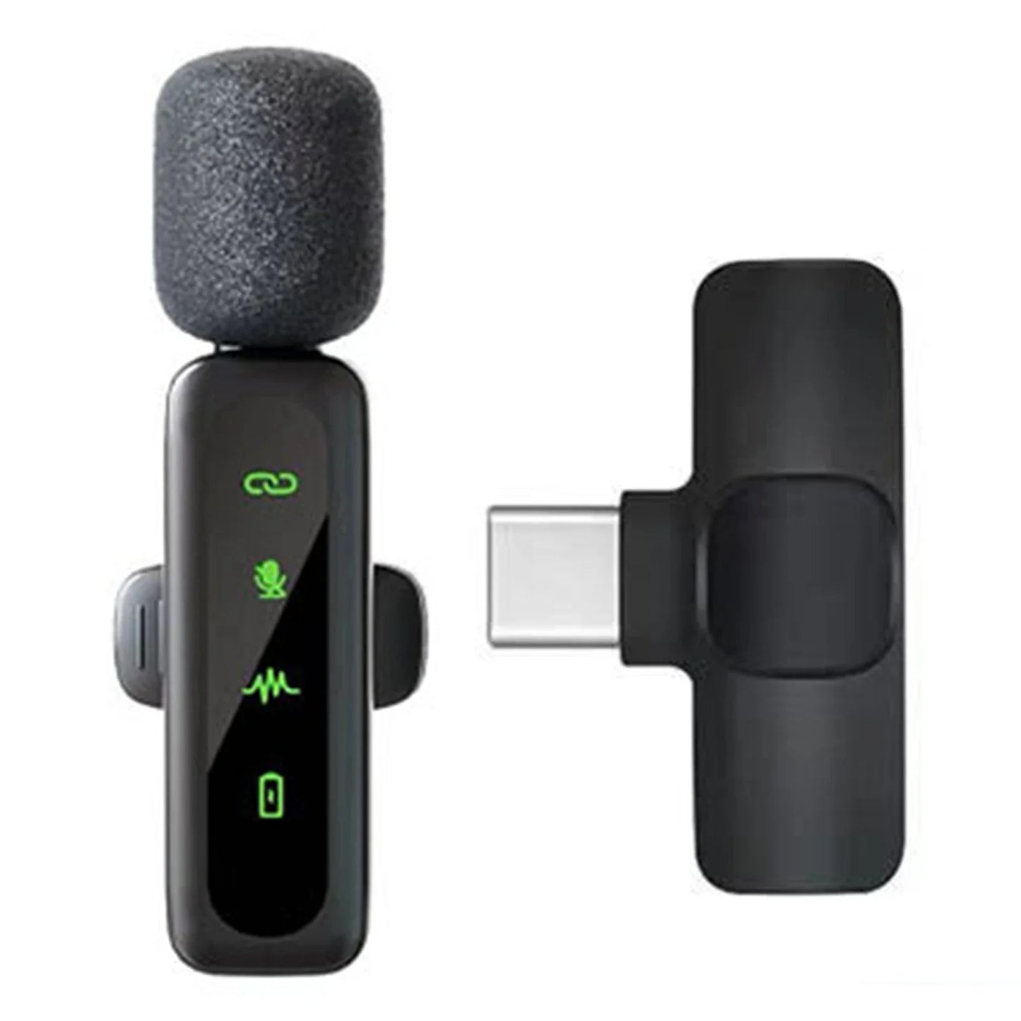Wireless Lavalier Microphone Plug & Play | Noise Reduction Mic