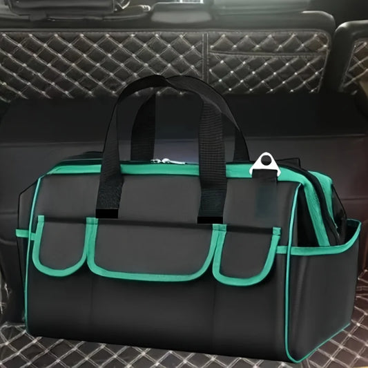 Heavy Duty Wide Mouth Tool Bag | Electrician Organizer Tool Bag Peaceful Pleasures Health and Wellness