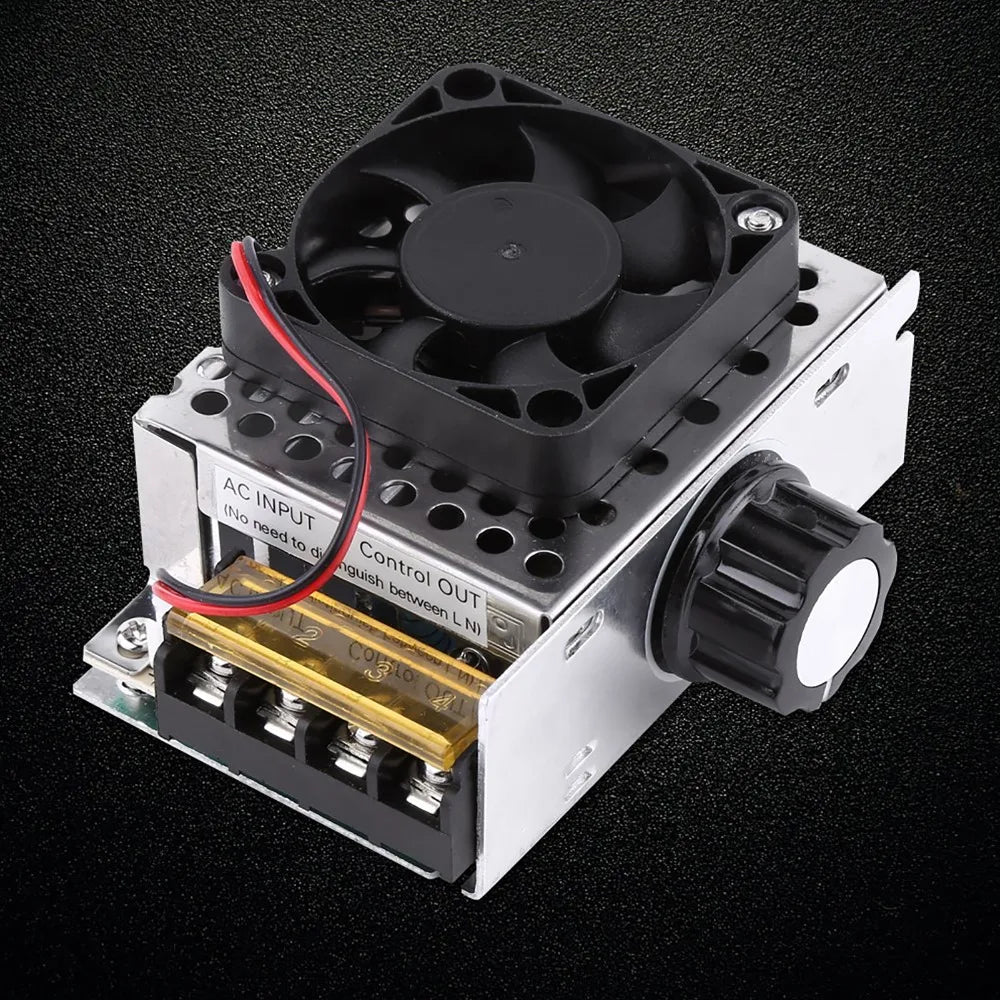 4000W SCR Voltage Regulator Cooling Fan | AC 110V-220V