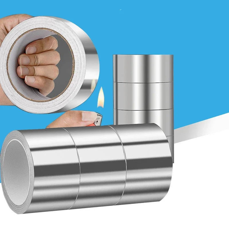 Heavy Duty Aluminum Foil Tape – Heat Resistant & Waterproof