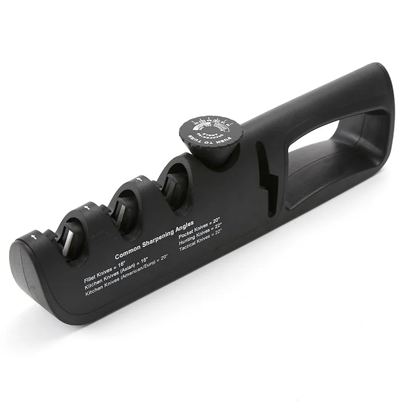 5-in-1 Knife & Scissor Sharpener | Adjustable Angle Whetstone