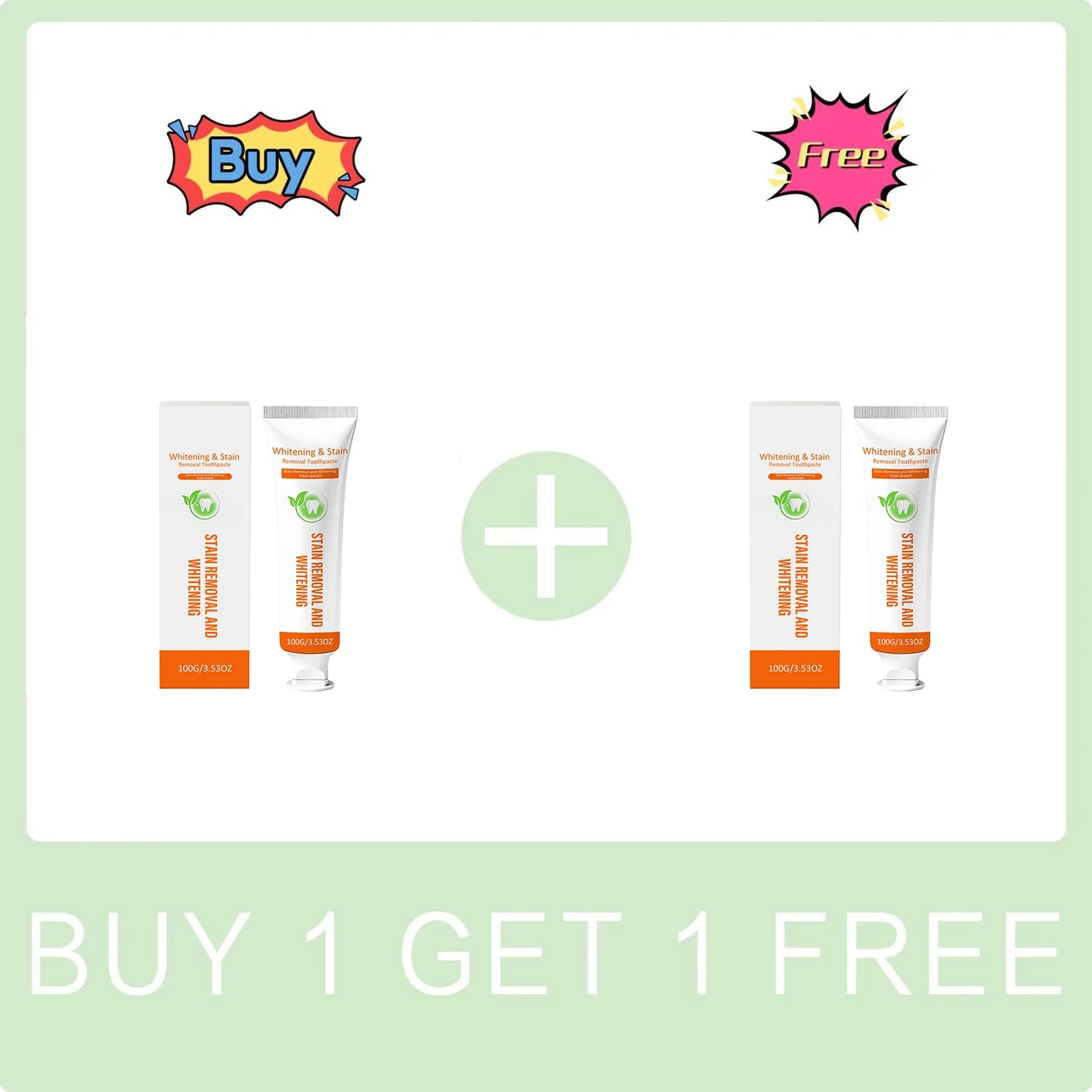 Gentle Cleaning Teeth Toothpaste Teeth Whitening Anti-Yellow Teeth Remove Coffee Stains Fresh Breath Prevent Tooth Decay Peaceful Pleasures Health and Wellness Buy 1 Get 1 Free