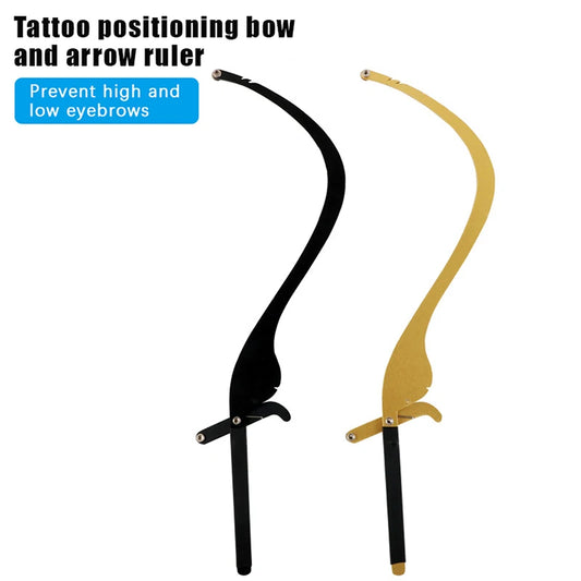 Eyebrow Ruler Microblading Mapping Rope Pre Ink Tattoo For Mapping Permanent Makeup Bow And Arrow Line Measuring Eyeliner Peaceful Pleasures Health and Wellness