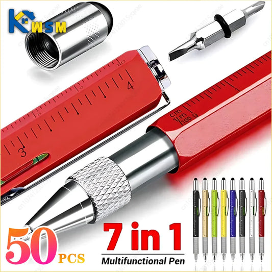 7-in-1 Stylus Pen | Screwdriver, Ruler, Level & Ballpoint Multifunctional Stylus Pen Oasis Select