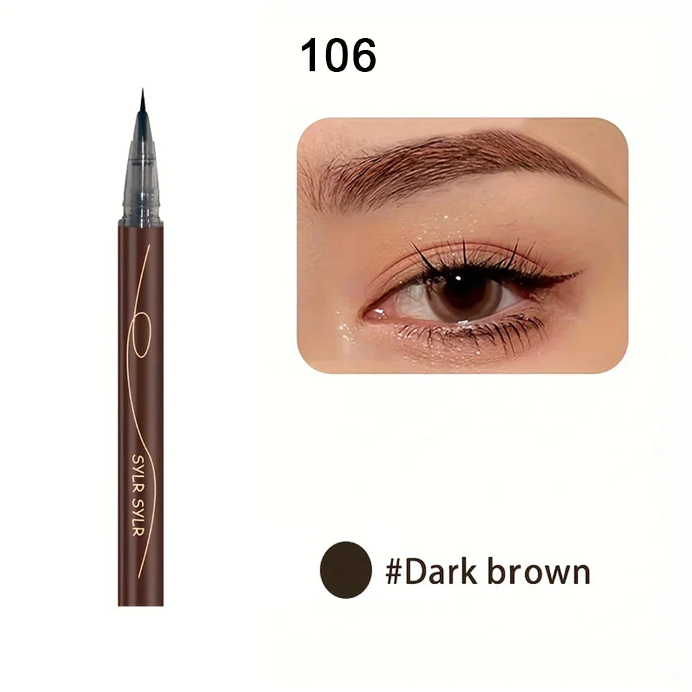 SYLR Ultra-Fine Liquid Eyebrow Pen – Waterproof & Long-Lasting