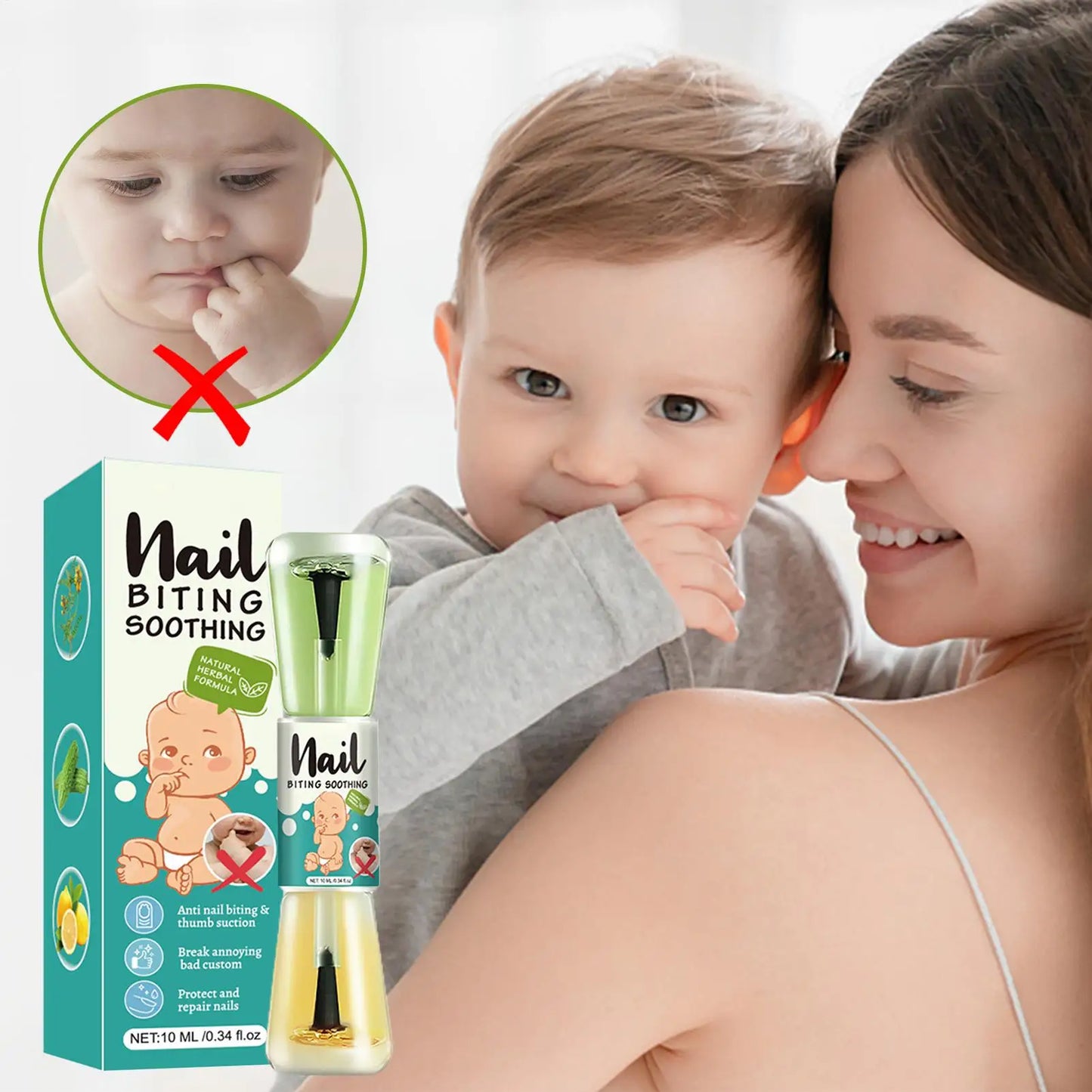 Bitter Nail Water No-Bite Treatment – Non-Toxic, 10ml